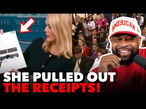 Karoline Leavitt Exposes Reporter’s Lies on Gaza Aid with Proof