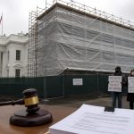 Trump Says Ballroom Under Budget as Courts Halt Above-Ground Work