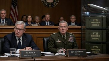 Hegseth, Gen. Dan Caine Tell Senate: Fund Munitions, Not Theater
