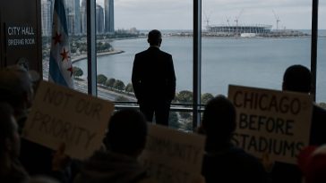 Mayor Brandon Johnson Peddles Vague Plan to Keep Bears on Lakefront