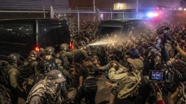 Delaney Hall Chaos — Protesters Block ICE Vans, Mullin Blasts Stunt