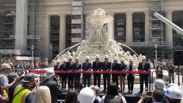 Trump admin touts Union Station fountain, unveils $465M grant