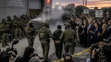 Democrats’ Delaney Hall Photo Op Turns Into DHS Clash