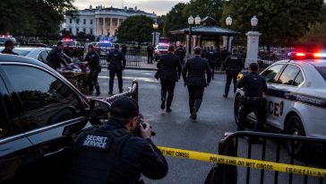 White House Lockdown After Gunman Killed, Bystander Critical