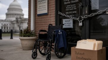 Vance and Oz Freeze New Hospice, Home-Health Signups for 6 Months