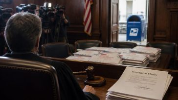 Nichols Refuses Injunction, Trump Mail-In Voter Order Stays