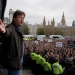 Nick Shirley Storms Tommy Robinson Rally, Slams PM Starmer