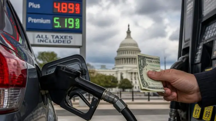 Trump pushes Congress to suspend federal gas tax and save drivers 18¢
