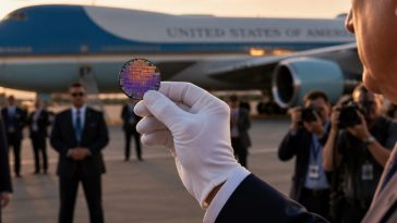 Trump Flies Musk and Jensen Huang on Air Force One to Take on China