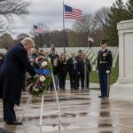 President Trump Honors 13 Fallen at Arlington, Calls Out Media