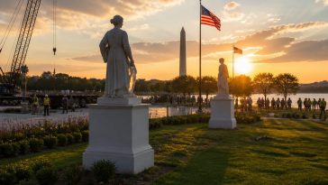 Trump Picks West Potomac for National Garden of American Heroes