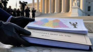 Jay Jones Begs Chief Justice Roberts to Save Virginia Lobster Map