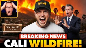 New California Wildfires BURN State To The GROUND 🔥Reagan Library EVACUATED as Flames Threaten LA