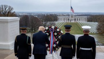 Trump Honors Fallen at Arlington, Acknowledges Combat Costs