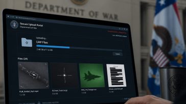 Trump uploads UAP trove to War Dept portal, but files stay redacted