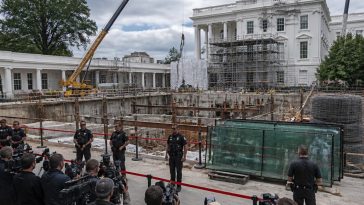 Trump Calls White House Ballroom Shield Over Military Hospital