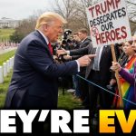 Libs PROTEST Trump Inside Arlington Cemetery on Memorial Day, Try to Disrupt Services | Totally Evil