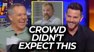 Gutfeld! Crowd Roars at Dave Rubin’s Reaction to Nazi Tattoo Having Democrat