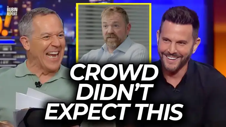 Gutfeld! Crowd Roars at Dave Rubin’s Reaction to Nazi Tattoo Having Democrat