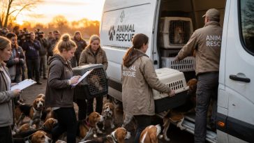 Kennedy and Rollins Seal Deal to Rescue 475 Beagles End Ridglan