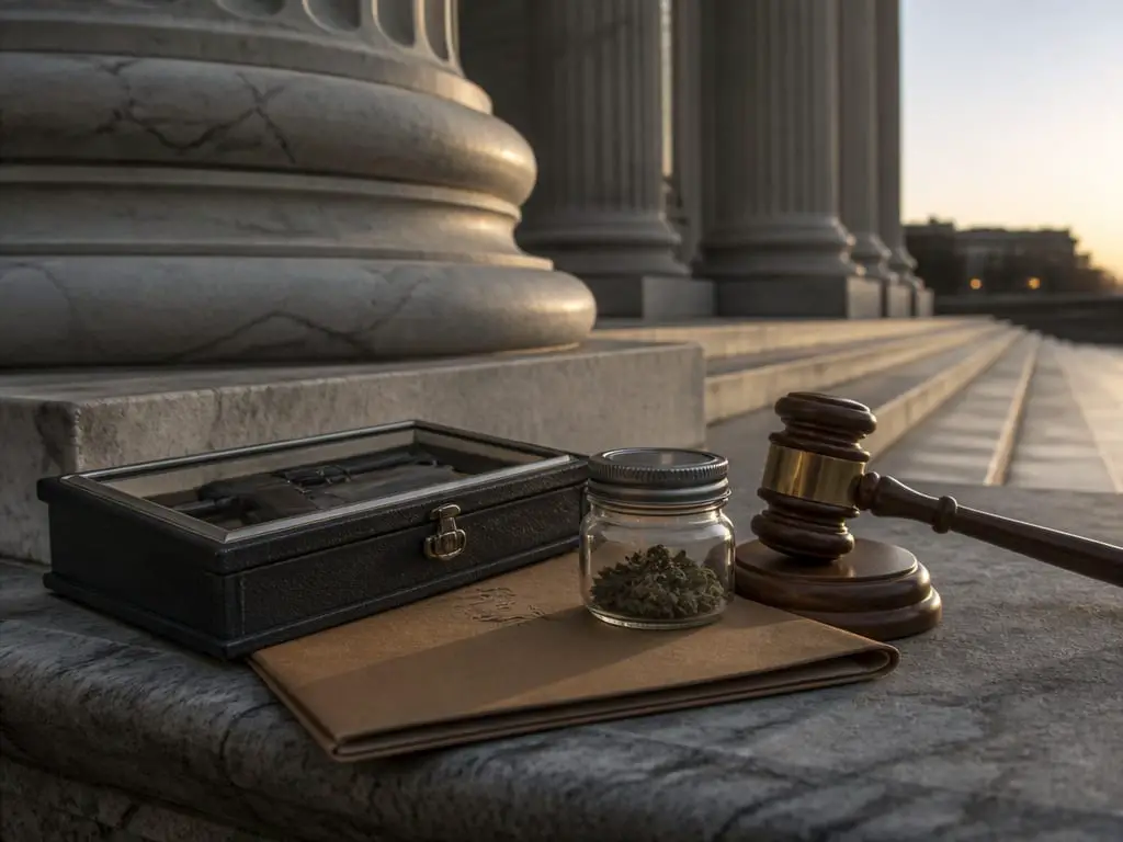 Gorsuch Leads Court to Reject Federal Pot-User Gun Ban