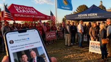 Trump backs Mike Mazzei, brands Gentner Drummond fake Republican