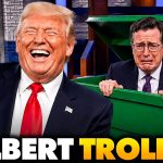 Final Humiliation: Trump Posts Hysterical Colbert Meme That Does MORE VIEWS Than Colbert’s Last Show
