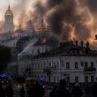 Russian Drone Barrage Kills 11, Kyiv Lavra Ablaze — G7 Must Act