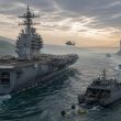 Macron Vows Carrier in 48 Hours — Lacks Mine Clearance Power