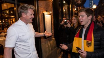 Gordon Ramsay Invites Viral German Fan Freddy to Dinner in Boston