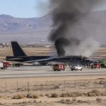 B-52 Crashes at Edwards AFB as Crew Status Remains Unknown