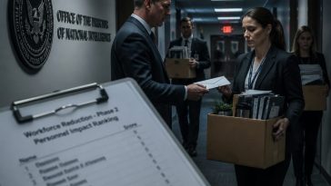 Bill Pulte Launches ODNI Shake-Up, 400 Employees May Be Cut