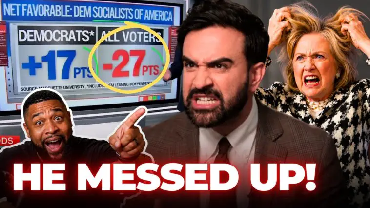 Mamdani JUST SUNK The Democrat Party, NEW Poll Results Show