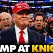 Madison Square Garden ROARS As Trump Crashes NY Knicks Finals Game | Trump's Reaction Shocks World 🏀