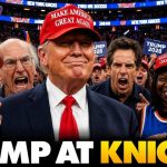 Madison Square Garden ROARS As Trump Crashes NY Knicks Finals Game | Trump's Reaction Shocks World 🏀