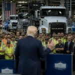 Trump Visits Mack Trucks Plant in Pennsylvania to Push Jobs