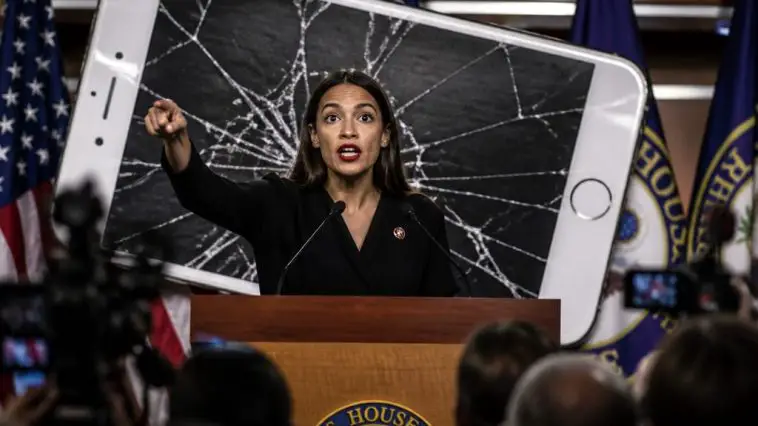 Rep. Alexandria Ocasio‑Cortez’s Apple Breakup Demand Branded Theater