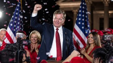 Trump-backed U.S. Rep. Barry Moore wins GOP Senate runoff in Alabama