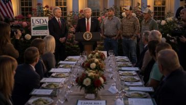 Trump Hosts Farmers in Rose Garden, Unveils Food Security Orders