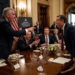 Trump Calls Cassidy Lunatic as GOP Lunch Erupts Over Iran Vote