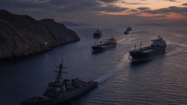 CENTCOM Escorted 70 Ships Through Strait of Hormuz, Trump Praised