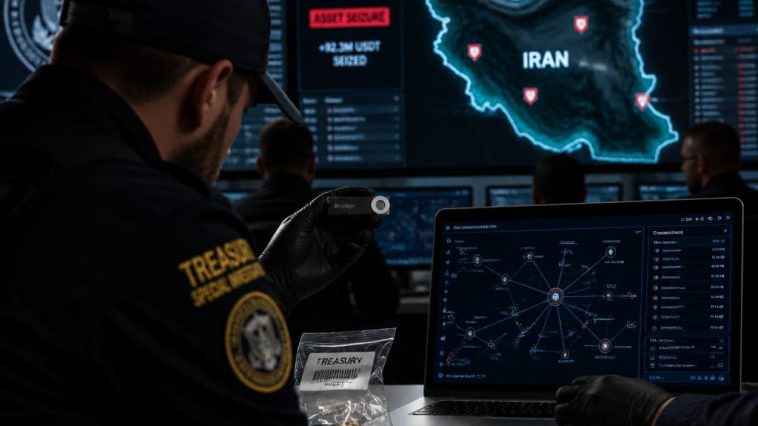 Bessent’s $1B Crypto Raid Stops the Iran Thaw