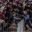 SEE IT: Anti-ICE rioters hurl rocks, try to breach barricades