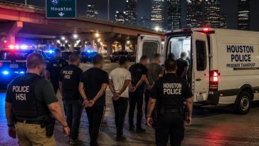 735 Criminal Illegal Aliens Arrested in Houston in May, ICE Reveals