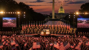 President Donald Trump Steps In to Headline Freedom 250 Rally