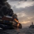 Iran Closes Strait of Hormuz After Hitting Container Ship; US Strikes