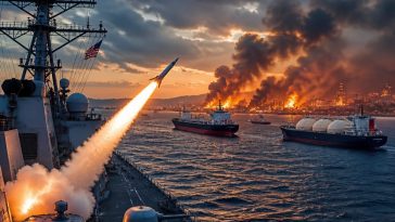 President Donald Trump Authorizes Strikes on Iran After Ship Attacks