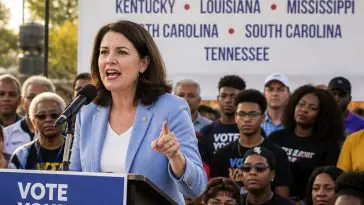 AOC Slips Into Southern Twang at Memphis Rally