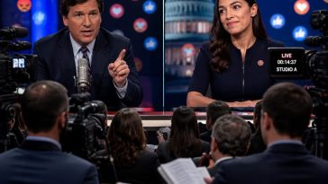 Vice President J.D. Vance Says It’s AOC for 2028, She Grins