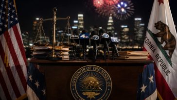 Governor Gavin Newsom Turns July 4 Speech Into Legal Shield